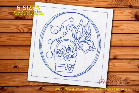 Basket of Roses with a Butterfly: A Charming Design