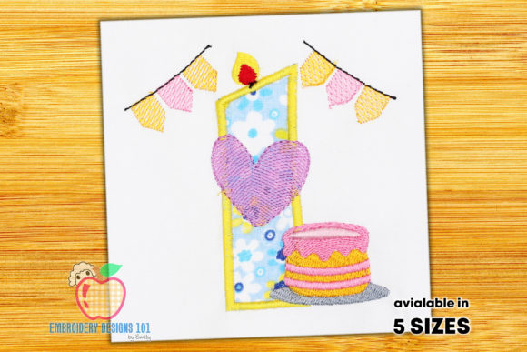 Birthday Cake for First Birthday: A Premium Embroidery Review