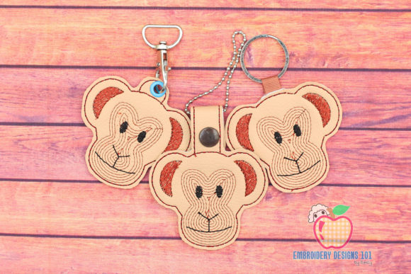 Chimpanzee Head ITH Snaptab Keyfob Review