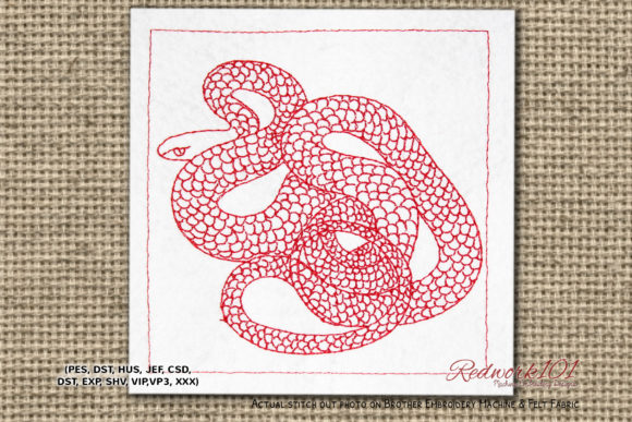 Colubridae Embroidery Design Review