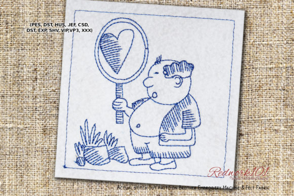 Love Sign Bluework Embroidery Review