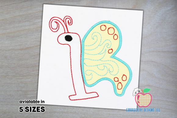 One Made As the Butterfly: A Charming Embroidery Design