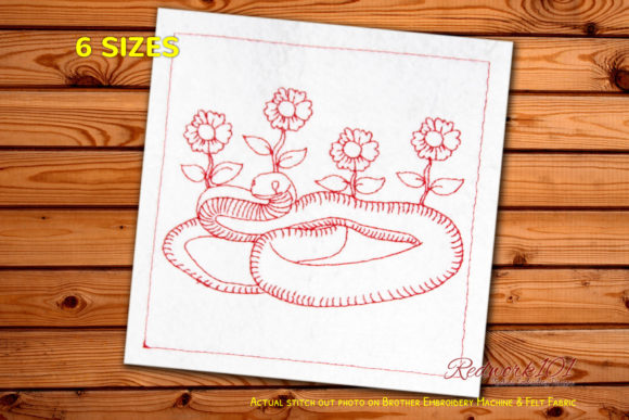 Taipan: A Versatile Embroidery Design for Creative Projects