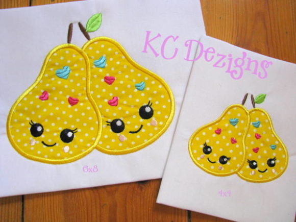 Valentine Love Pears Applique Review